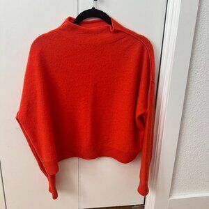 The Alani Cashmere Mock-Neck Sweater by Pilcro
